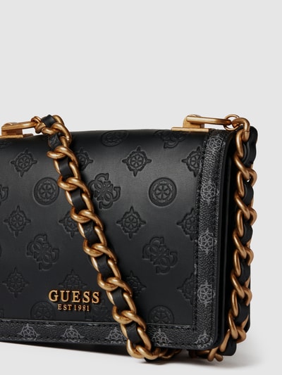 Guess Umhängetasche mit Allover-Logo-Muster Black 3