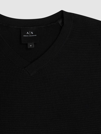 ARMANI EXCHANGE Pullover aus Viskosemischung  Schwarz 2