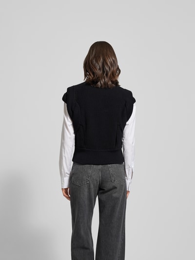 Iro T-Shirt in Strick-Optik Black 5