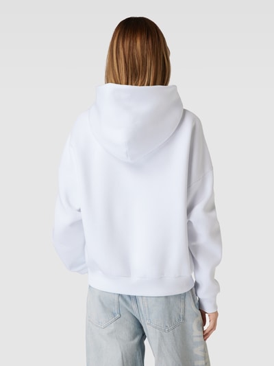 Review Basic oversized Hoodie weiss online kaufen