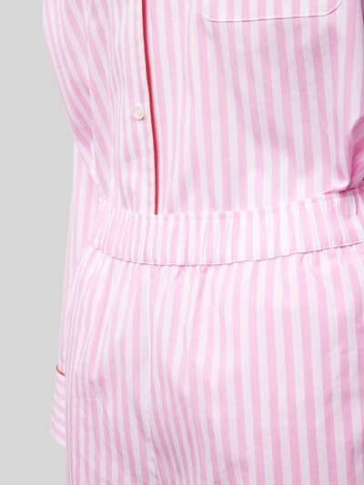 Polo Ralph Lauren Pyjama mit Brusttasche Modell 'Valentine' Rosa 2