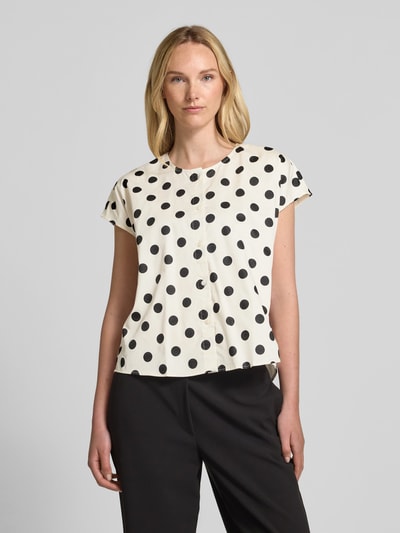 Christian Berg Woman Hemdbluse mit Knopfleiste Offwhite 4