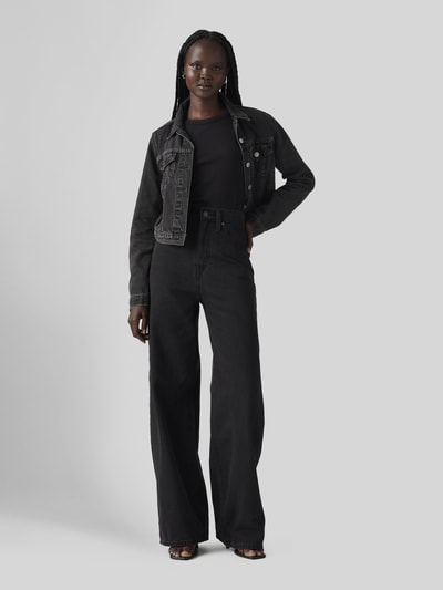 Levi's® Wide Leg Jeans aus reiner Baumwolle im 5-Pocket-Design Anthrazit 1