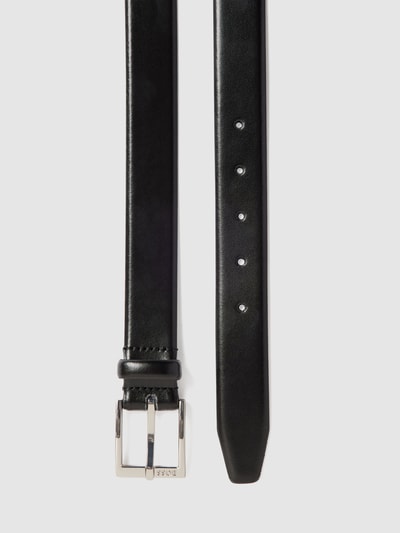 BOSS Ledergürtel mit Dornschließe Black 3