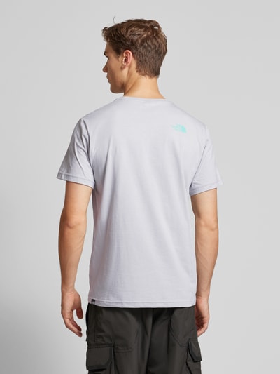 The North Face T-Shirt mit Label-Print Mittelgrau 5