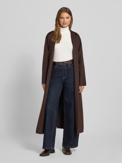 Marc O'Polo Slim Fit Langarmshirt aus Modal-Mix Offwhite 1