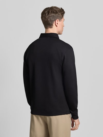 Selected Homme Regular Fit Poloshirt aus Viskose-Mix Modell 'EMANUEL' Black 5