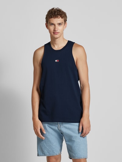 Tommy Jeans Top z naszywką z logo Ciemnoniebieski 4