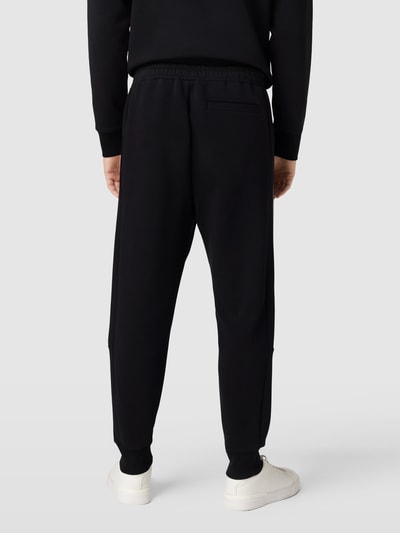 BOSS Green Sweatpants mit Label-Schriftzug Modell 'Hadikonos' Black 5