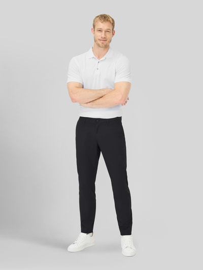 Brax Gerade Hose Mit Viskose-Anteil Modell 'Phil P' Black 1