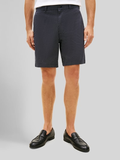 Tommy Hilfiger Regular Fit Chinoshorts aus Baumwoll-Mix Marine 4