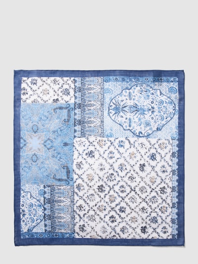 Verugia Pochet met all-over motief Blauw - 3