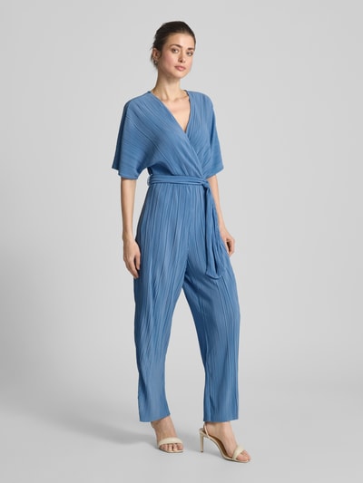 YAS Jumpsuit in Wickel-Optik Modell 'OLINDA' Hellblau 4