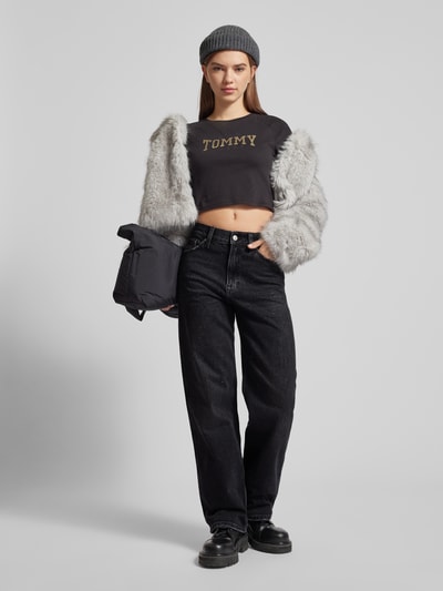 Tommy Jeans Baggy fit jeans in 5-pocketmodel, model 'BETSY' Antraciet - 1