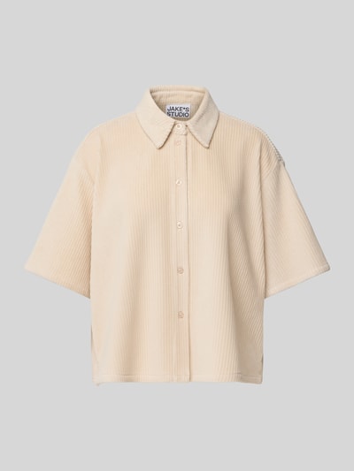 JAKE*S STUDIO WOMAN Hemdbluse mit Knopfleiste Beige 2