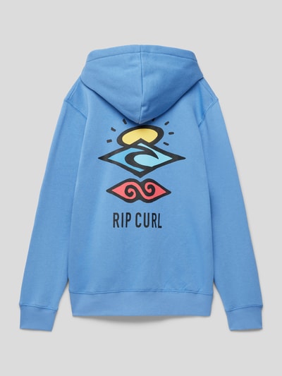 Rip Curl Bluza z kapturem z nadrukiem z logo Królewski niebieski 3