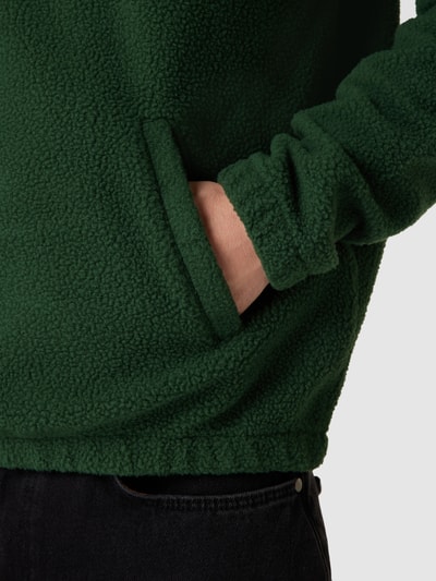 REVIEW Hoodie aus Teddyfell Dunkelgrün 3