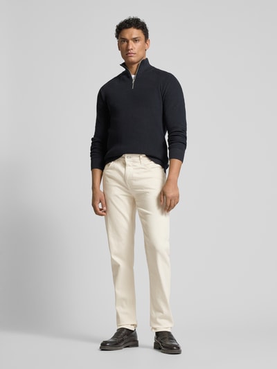 Casual Friday Jeans mit 5-Pocket-Design Modell 'KARUP' Offwhite 1