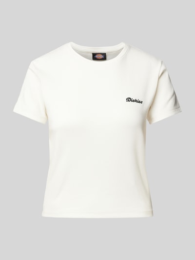 Dickies T-Shirt aus Baumwoll-Mix Modell 'LEWISTOWN' Ecru 2