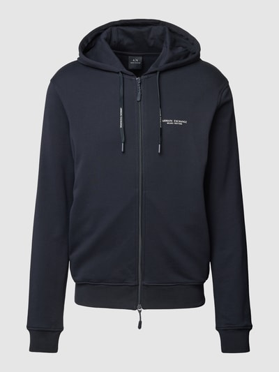 ARMANI EXCHANGE Sweatjacke mit Zweiwege-Reißverschluss Dunkelblau 2