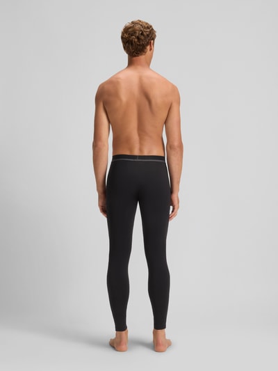 BOSS Lange Unterhose aus Baumwoll-Mix Black 5