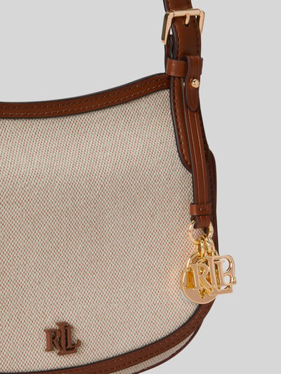 Lauren Ralph Lauren Umhängetasche mit Logo-Detail aus Segeltuch Beige 7