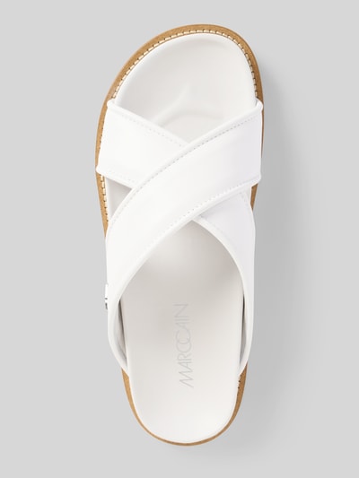 Marc Cain Bags & Shoes Instappers met labelapplicatie Wit - 3