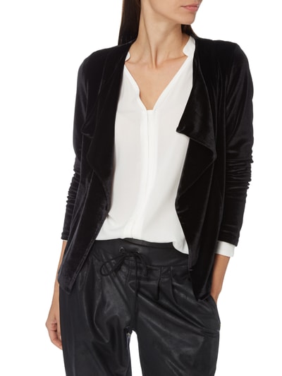 Christian Berg Woman Cardigan aus Samt Black 4