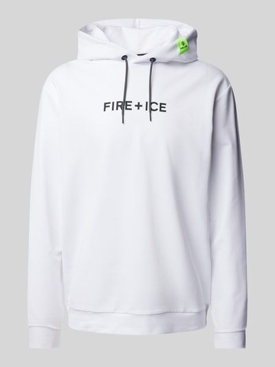 FIRE + ICE Hoodie met capuchon, model 'CADELL' Wit - 2