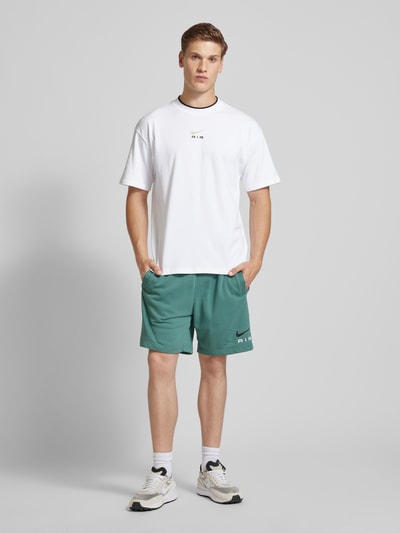 Nike T-Shirt mit Label-Print Offwhite 1