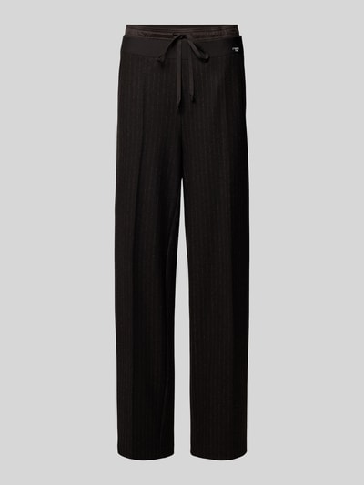 Cambio Spodnie materiałowe z elastycznym pasem model ‘EVA’ Antracytowy 2