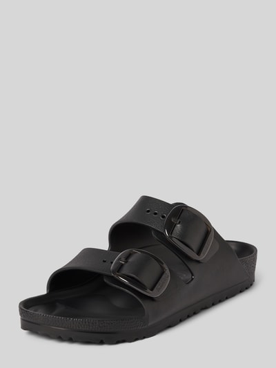 Birkenstock Slides mit Logo-Prägung Modell 'Arizona' Black 1