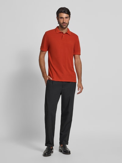 BOSS Orange Regular Fit Poloshirt aus reiner Baumwolle Modell 'PRIME' Orange 1