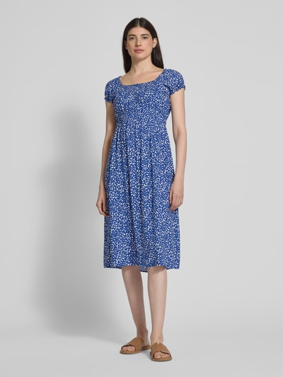 Apricot Knielanges Kleid aus Viskose im Allover-Look Royal 4