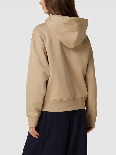 Gant Hoodie mit Label-Detail Modell 'Icon' Beige 5