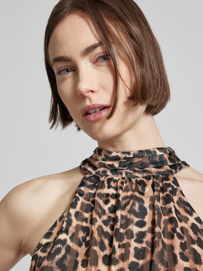 Guess Mini-jurk met dierenprint, model 'ROMANA' Hazelnoot - 3