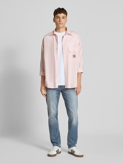 Pepe Jeans Straight fit jeans van katoenmix, model 'CASH' Jeansblauw - 1