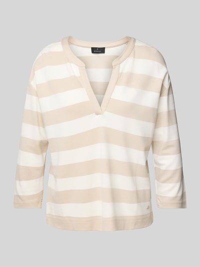 monari Sweatshirt mit 3/4-Arm Beige 2