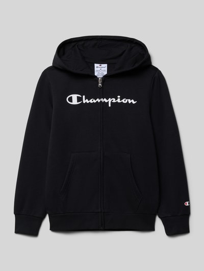 CHAMPION Sweatjacke mit Kapuze Black 1