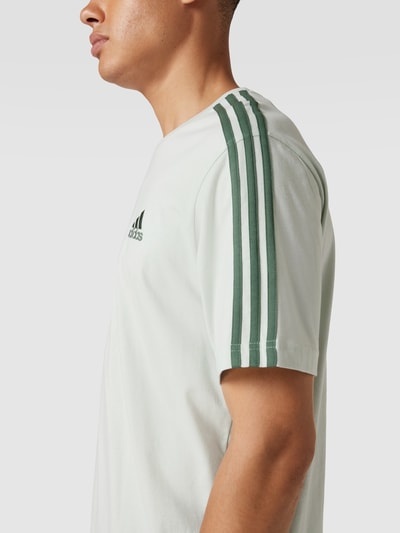 ADIDAS SPORTSWEAR T-Shirt mit Logo-Stitching Mint 3