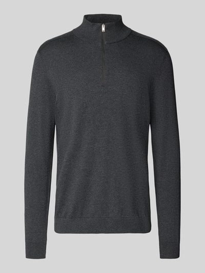 SELECTED HOMME Regular fit schipperstrui van puur katoen, model 'BERG' Antraciet - 2