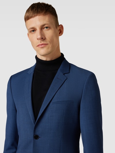 HUGO 2-knoops colbert en reverskraag, model 'Arti' in koningsblauw