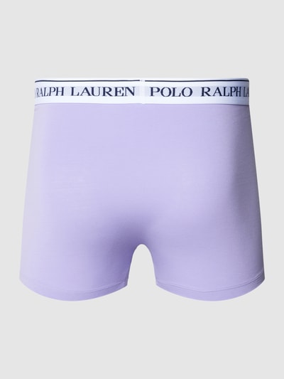 Polo Ralph Lauren Underwear Trunks mit Label-Detail Modell 'CLASSIC' im 3er-Pack Lavender 3