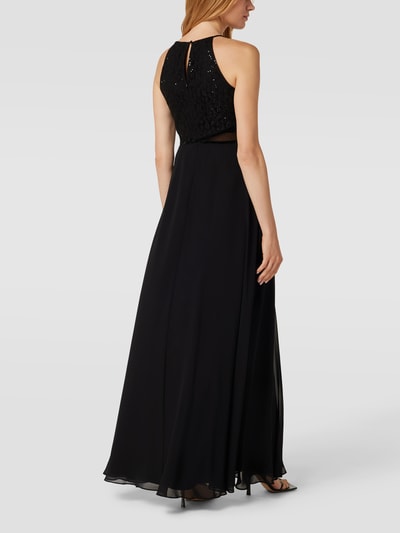 Jake*s Cocktail Abendkleid mit Paillettenbesatz Black 5