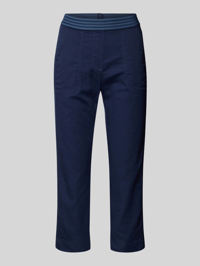 TONI Slim Fit Jogpants mit verkürztem Schnitt Modell 'Sue' Dunkelblau 2
