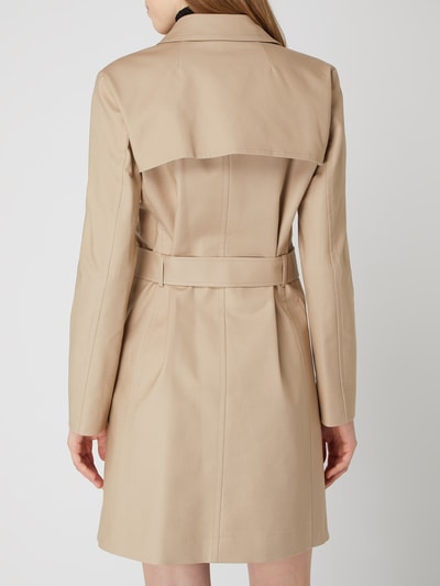 HUGO Trenchcoat met tailleriem, model 'Makaras' Beige - 5