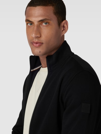 bugatti Sweatjacke mit Stehkragen Black 3