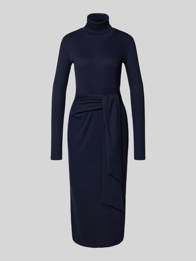 Lauren Ralph Lauren Midi-jurk met col, model 'VAUREEN' Donkerblauw - 2