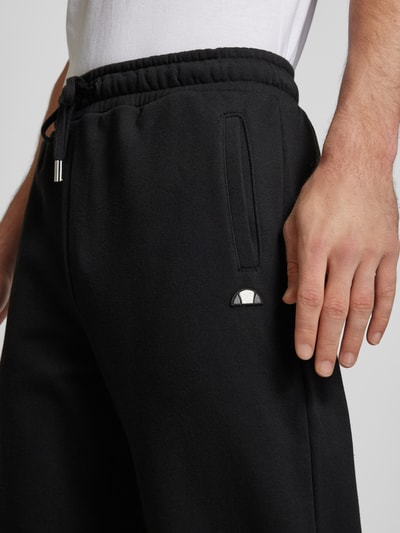 Ellesse Regular Fit Sweatpants mit elastischem Bund Modell 'TORTOLI' Black 3