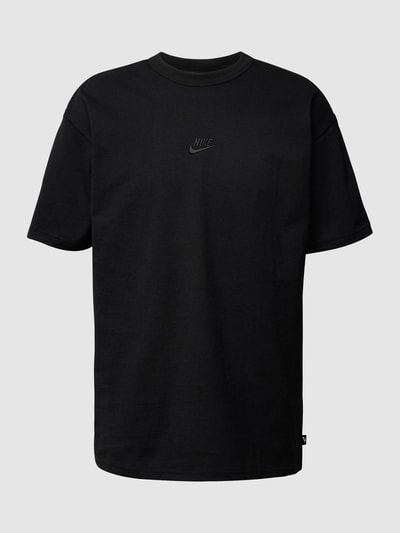 Nike T-Shirt mit Label-Stitching Black 2